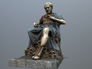 Man Statue 3D 模型