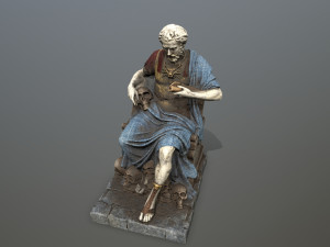 Man Statue 3D 模型
