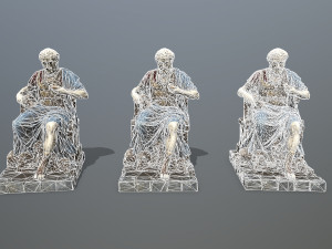 Man Statue 3D 模型