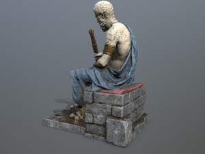Man Statue 3D Модель