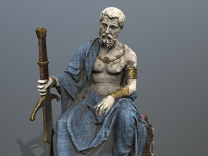 Man Statue 3D Модель
