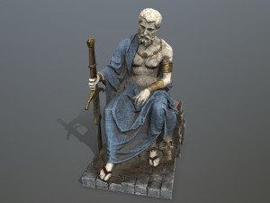 Man Statue 3D Модель