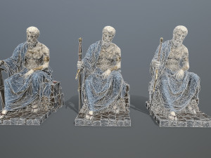 Man Statue 3D Модель