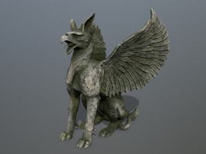 Statue Creature 3D Model