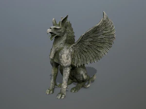 Statue Creature 3D Model