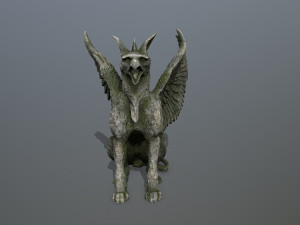 Statue Creature 3D मॉडल