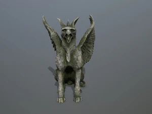 Statue Creature 3D Model