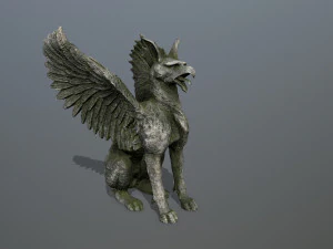 Statue Creature 3D Model