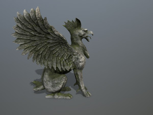 Statue Creature 3D मॉडल