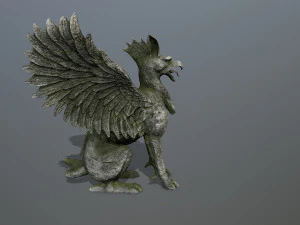 Statue Creature 3D Model