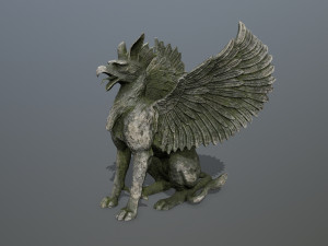 Statue Creature 3D मॉडल