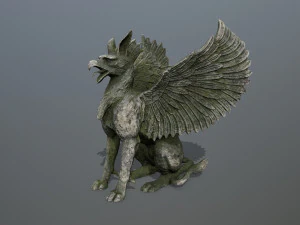 Statue Creature 3D Model