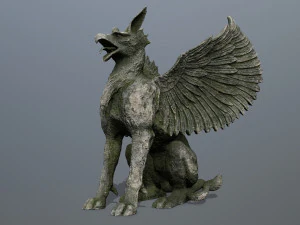 Statue Creature 3D Model