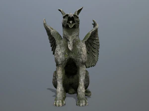 Statue Creature 3D Model