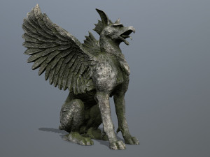 Statue Creature 3D मॉडल
