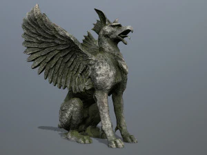 Statue Creature 3D Model