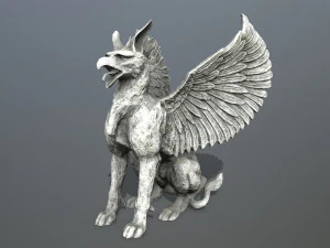 Posąg stworzenia Model 3D