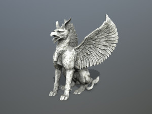Statue Creature Modello 3D