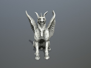Statue Creature Modello 3D