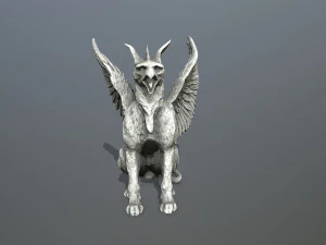 Statue Creature 3D Model