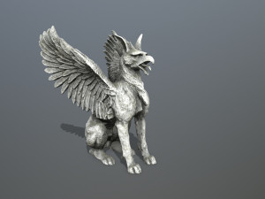 Statue Creature Modello 3D
