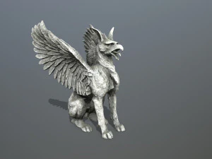 Statue Creature 3D Model