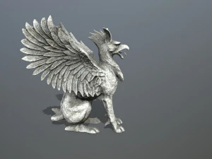 Statue Creature 3D Model