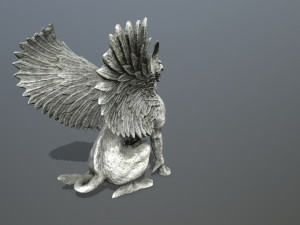 Statue Creature Modello 3D