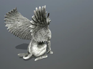 Statue Creature 3D Model