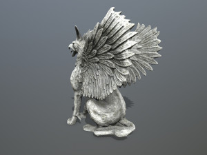 Statue Creature Modello 3D