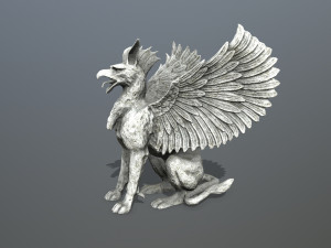 Statue Creature Modello 3D