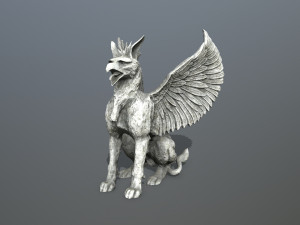 Statue Creature Modello 3D