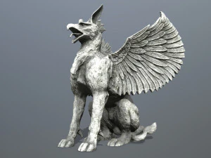 Statue Creature 3D Model