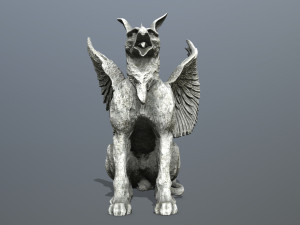 Statue Creature Modello 3D