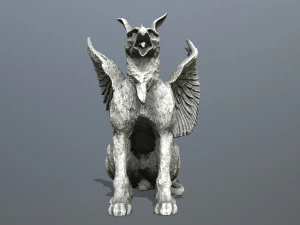 Statue Creature 3D Model
