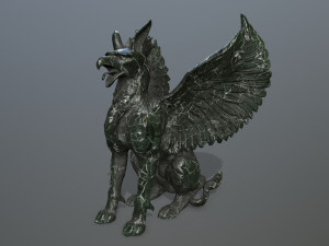 Statue Creature Modello 3D