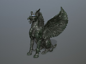 Statue Creature 3D मॉडल