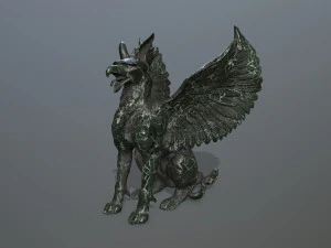 Statue Creature 3D Model