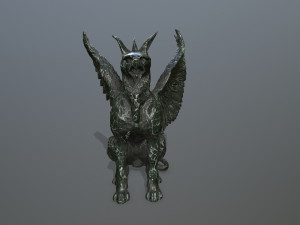 Statue Creature 3D मॉडल
