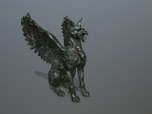 Statue Creature 3D मॉडल