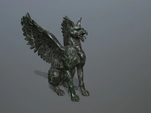 Statue Creature 3D Model