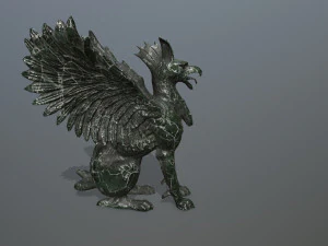 Statue Creature 3D Model