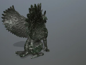 Statue Creature 3D Model