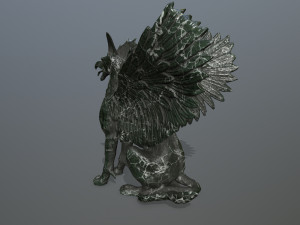Statue Creature 3D मॉडल