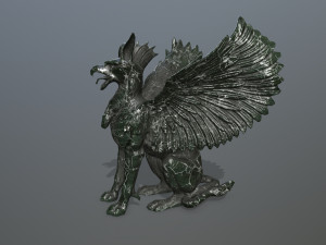 Statue Creature 3D मॉडल