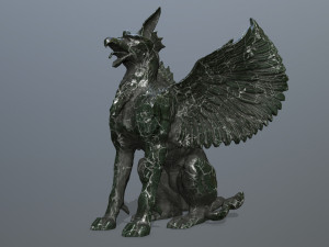 Statue Creature 3D मॉडल