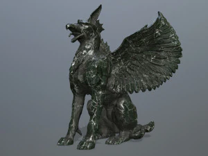 Statue Creature 3D Model