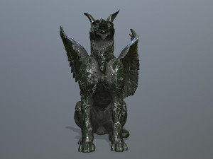 Statue Creature 3D मॉडल