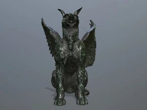 Statue Creature 3D Model