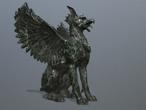 Statue Creature 3D मॉडल